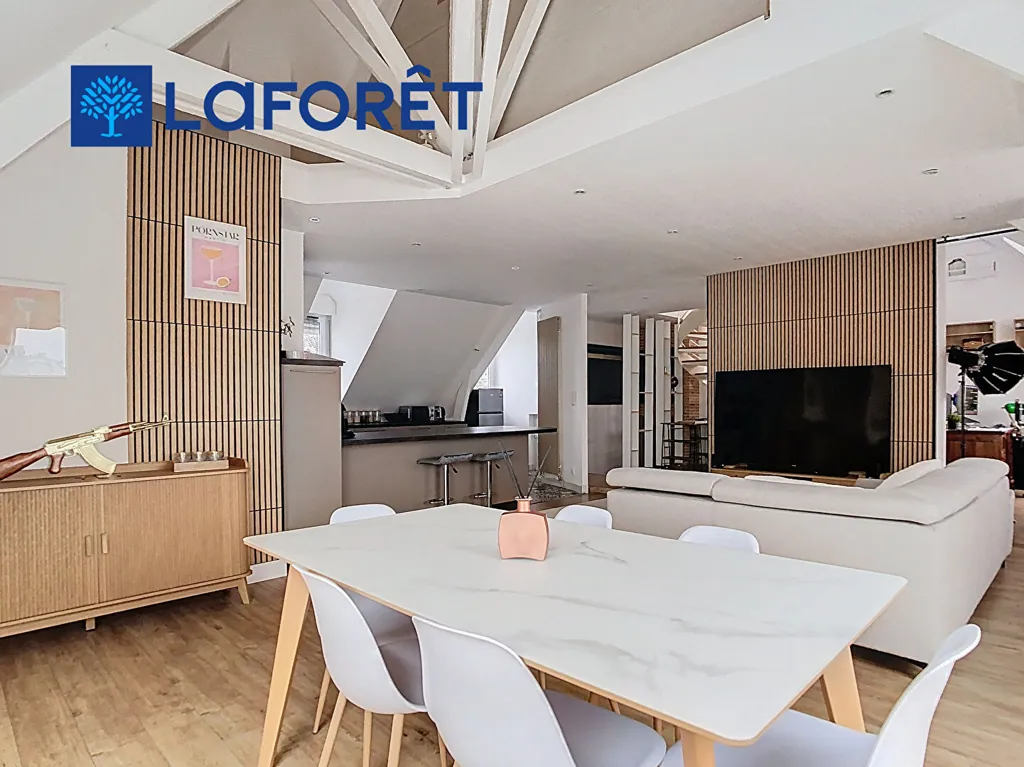 Sala da pranzo - Duplex Apartment with Multi-Exposure in Hennebont