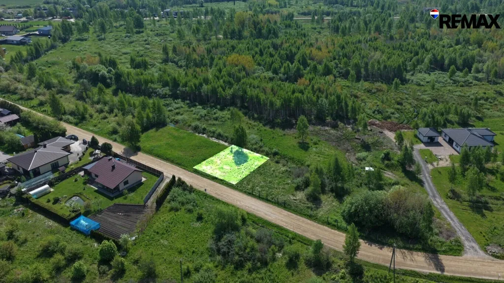 Vue aérienne - 4.31 Acre Plot near Jaurykla Park, Kretinga