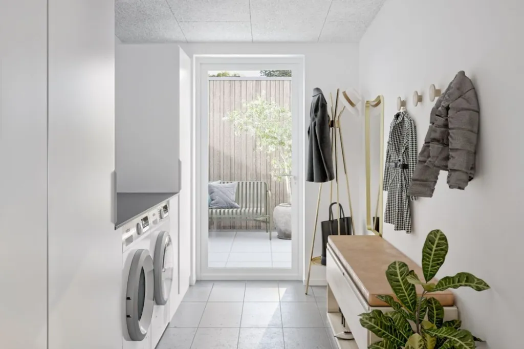 Buanderie - Modern Terraced House with Garden in Kolding