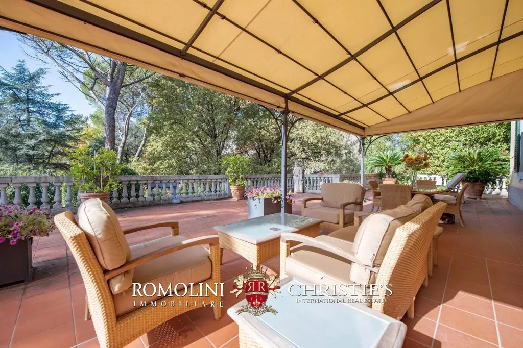Terrasse - Restored Period Villa with Park in Lucca
