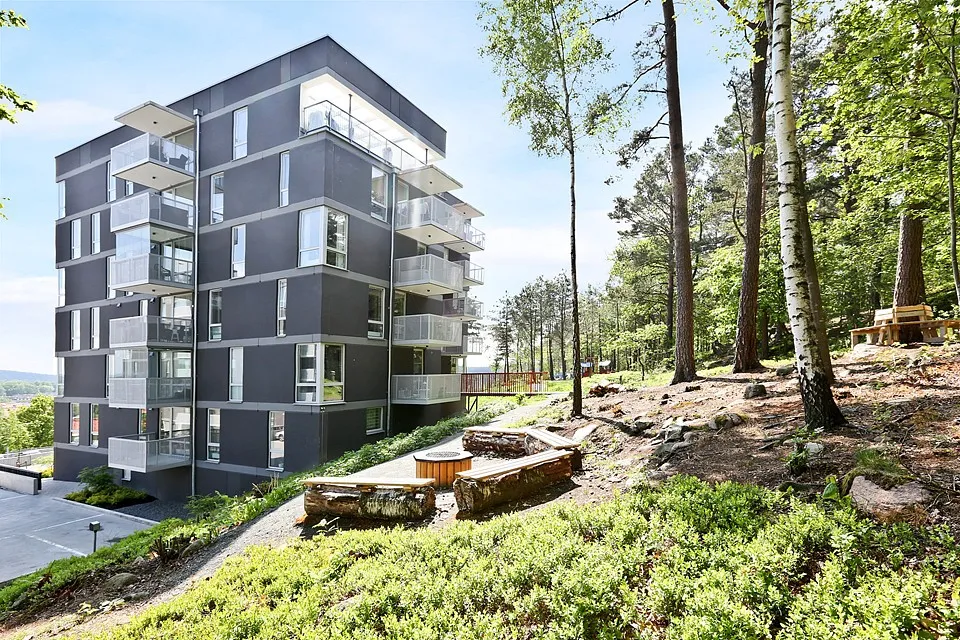 Extérieur - Modern Apartment with West-Facing Balcony in Tuve
