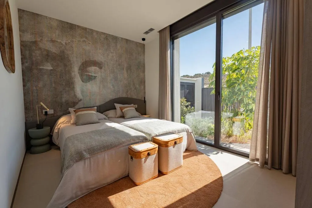 Bedrooms - New Build Villa with Pool in Algorfa