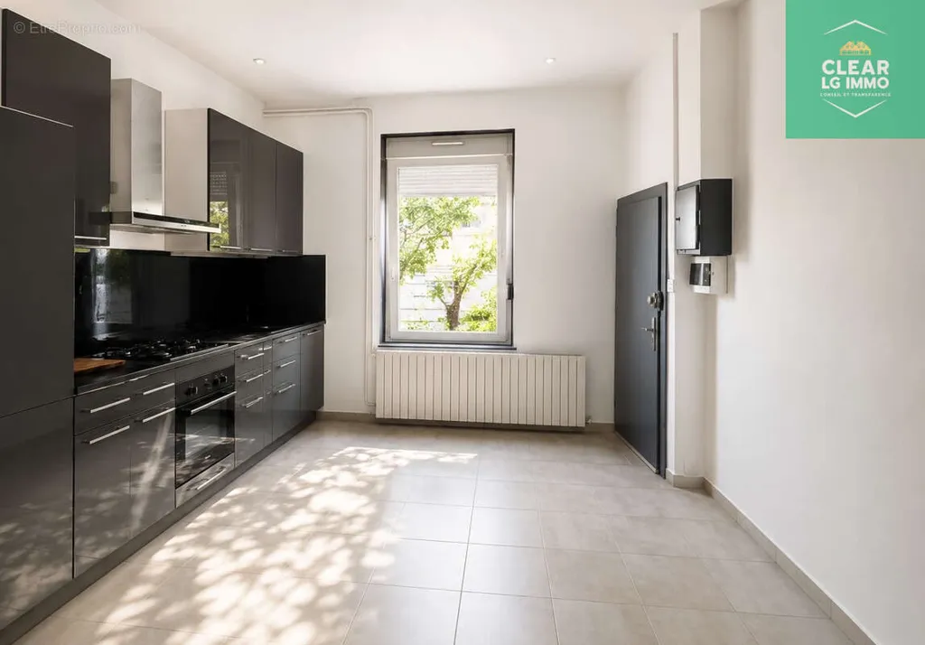 Cuisine - Appartement Lumineux en Rez-de-Chaussée près de Mondelange