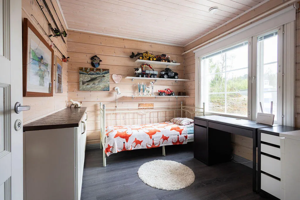 Chambres - Modern Log Cabin with Sauna in Inarijoki