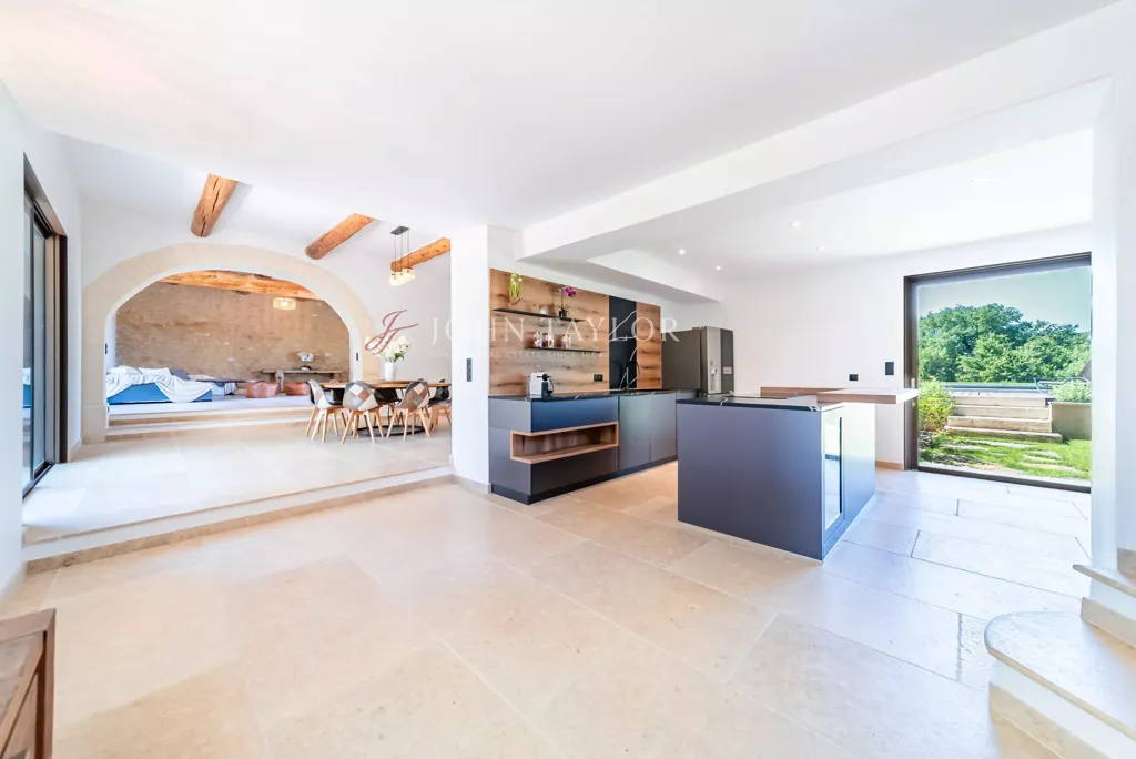Cuisine - Mas de Luxe avec Piscine à Oppède le Vieux