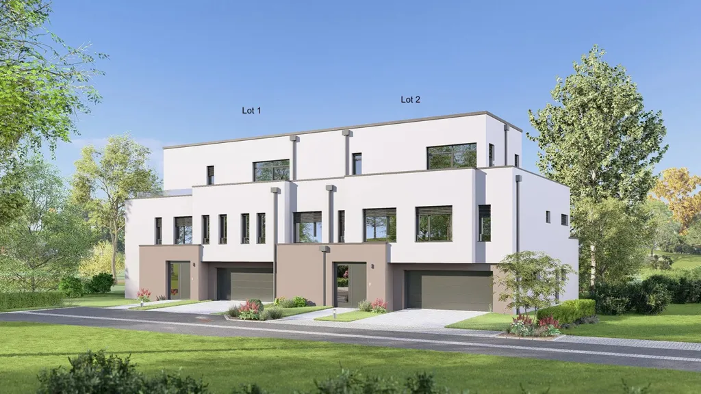 Modern Residences with Terraces in Mondercange