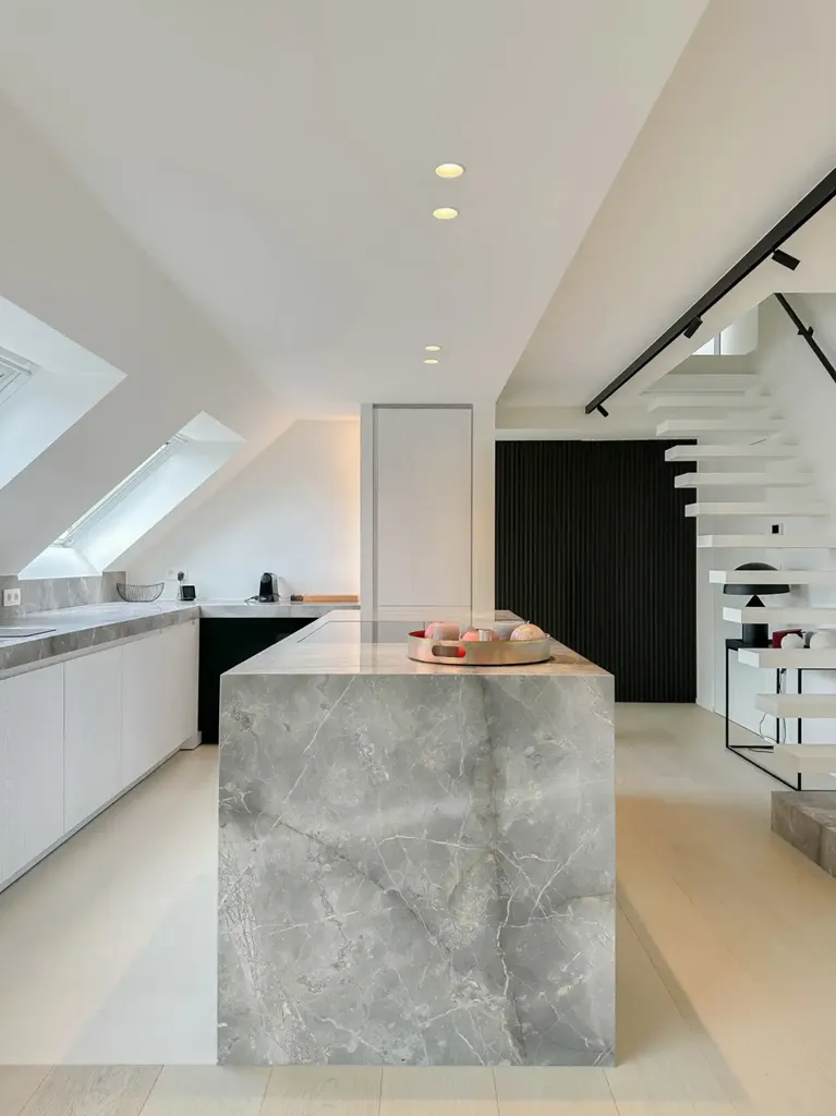 Kitchen - Refined Duplex in Prominent Villa Residence, Zoute