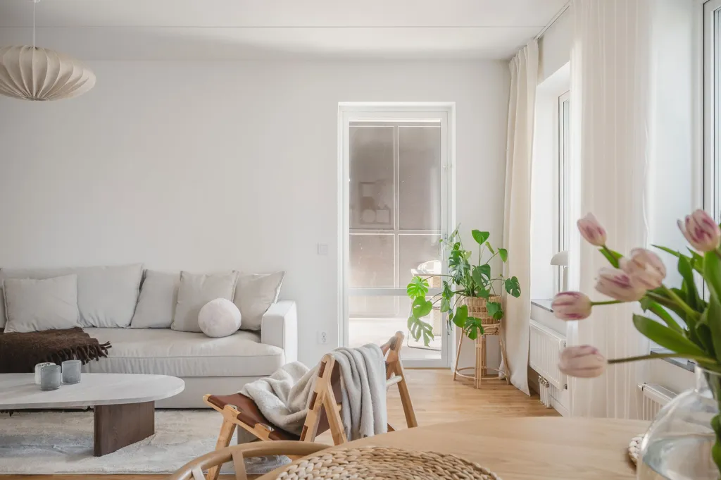 Séjour - Modern Apartment with Water View in Karlstad
