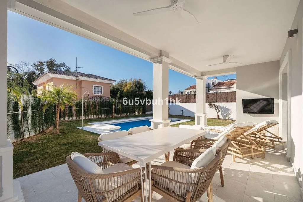 Terrass - Chalet with Pool and Terrace in Campo de Mijas