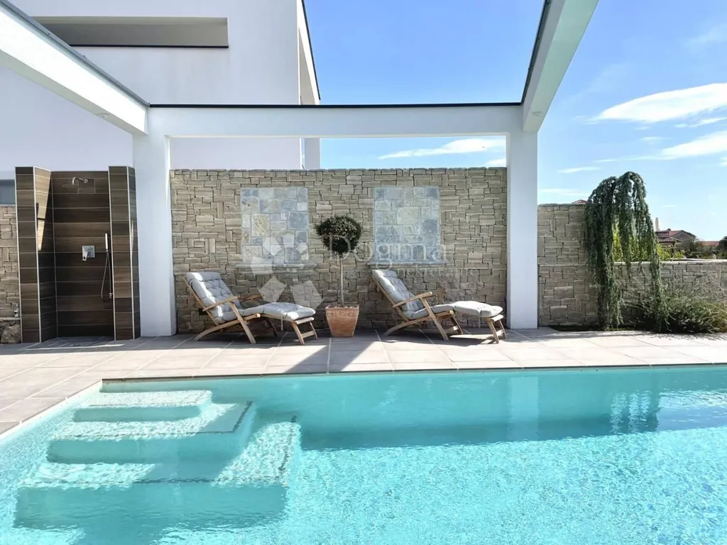 Piscina - Modern Villa with Infinity Pool in Krk Centre