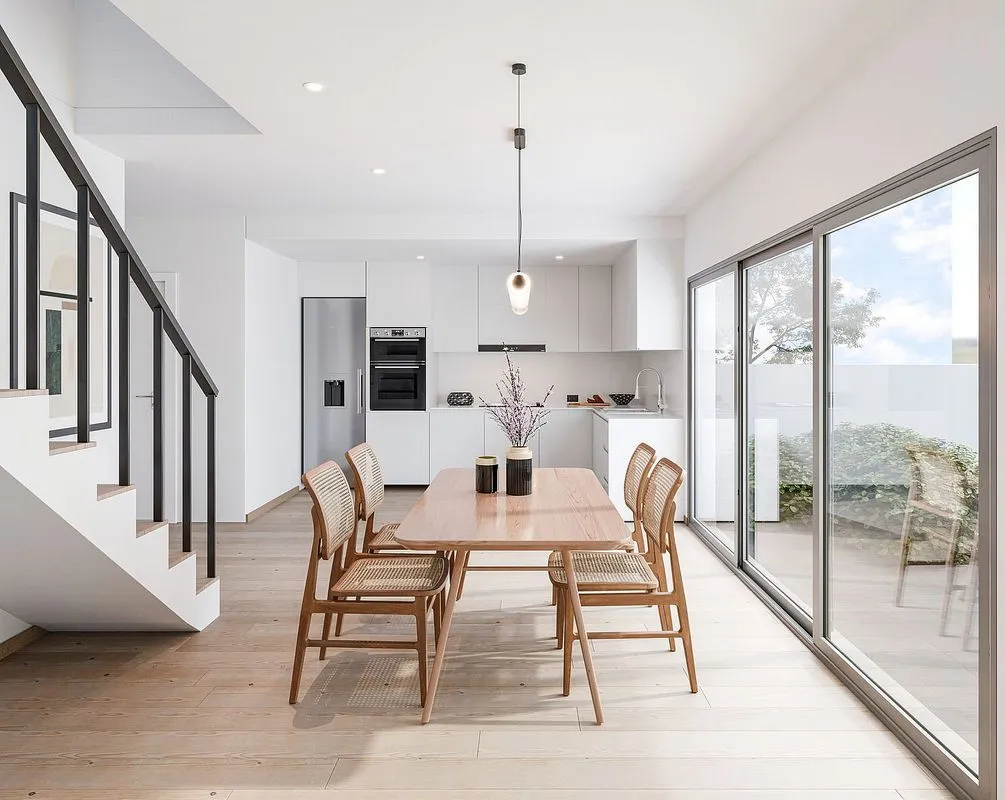 Sala da pranzo - New Flat with Air Conditioning in Granollers
