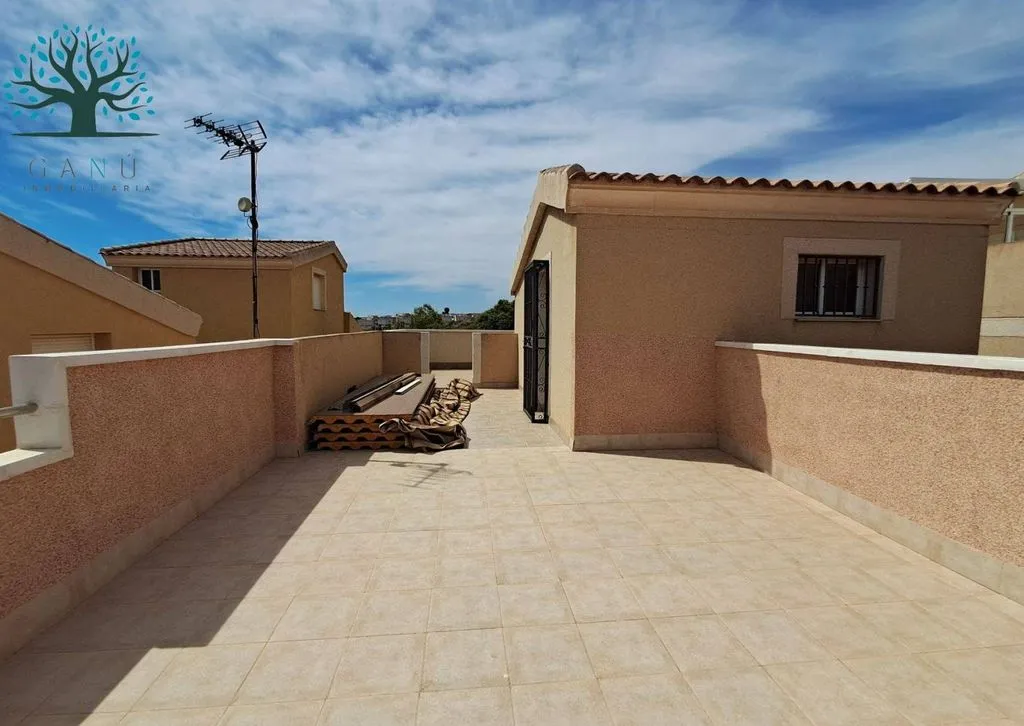 Terrasse - Detached House with Pool in Mazarrón