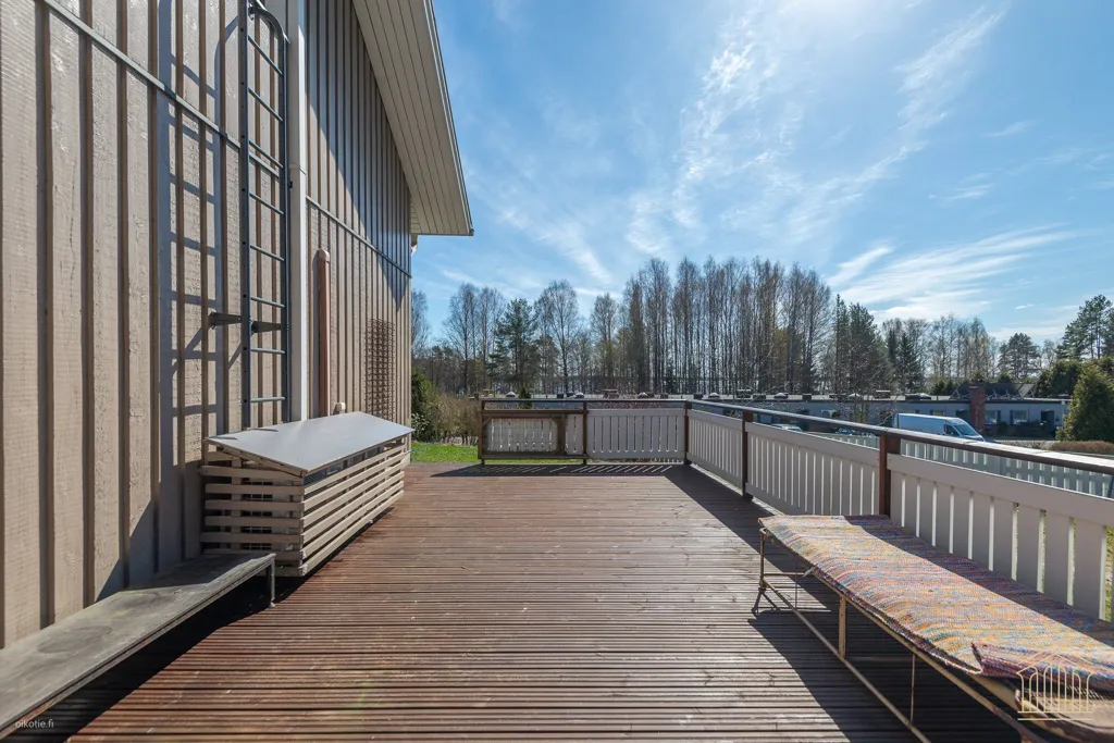 Terrasse - Personalised House with Sauna in Tammela