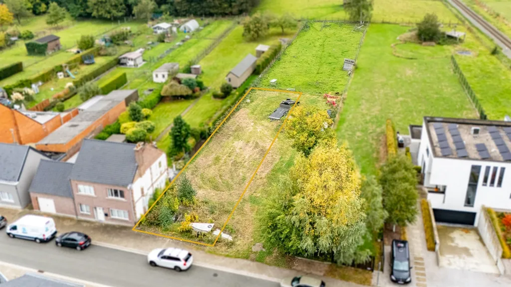 Vue aérienne - Terrain à Bâtir avec Vue Noordoost à Erpe