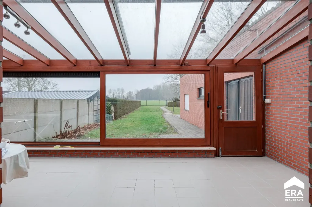 Terrasse - Maison Semi-Détachée avec Jardin Sud-Ouest à Geetbets