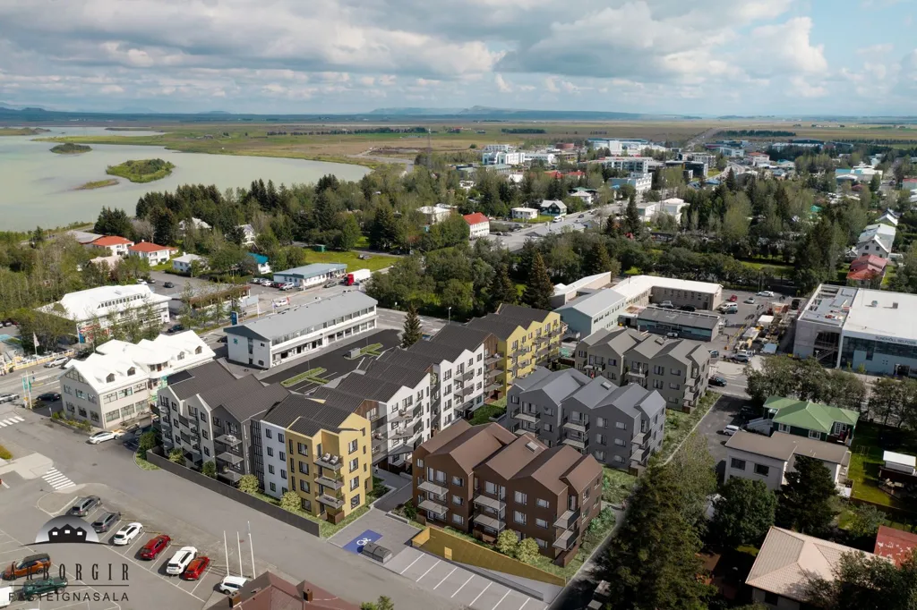 2-toaline korter asukohas Selfoss