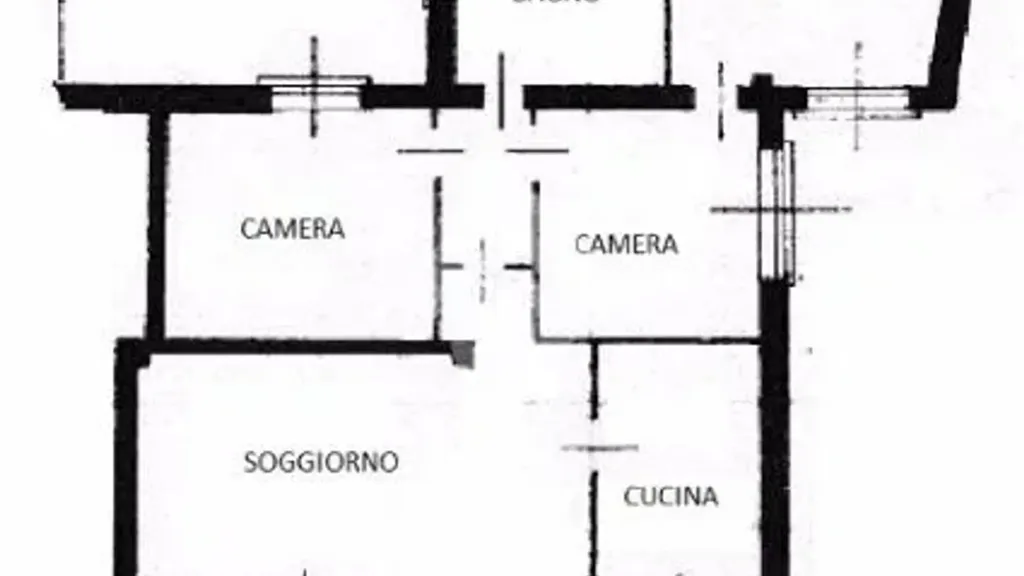 Plaan - Spacious Apartment with Private Balcony in Seregno