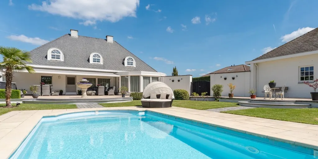 Bassein - American-Style Villa with Pool in Overpelt