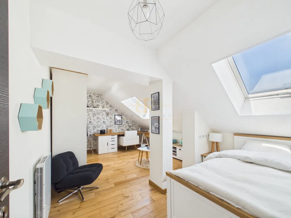 Chambres - Maison avec Terrasse et Jardin à Reims