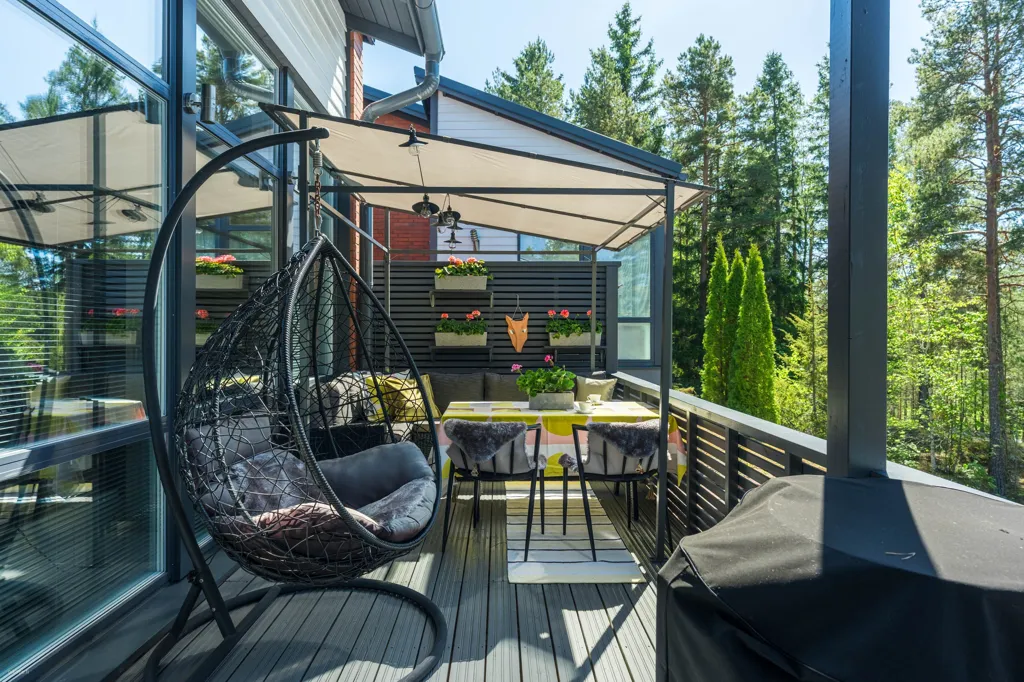 Terrasse - Architectural House with Sea View in Naantali