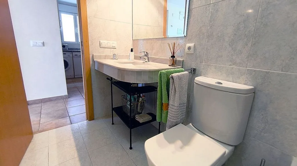Salles de bain - Penthouse with Pool and Sea View in La Sella