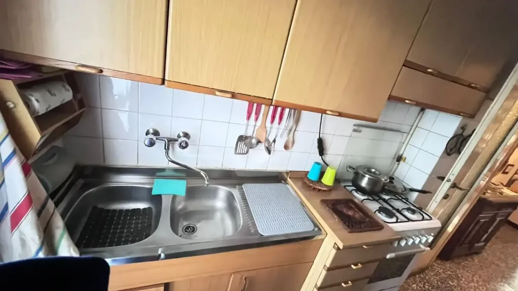 Köök - Studio Apartment with Terrace in Milan