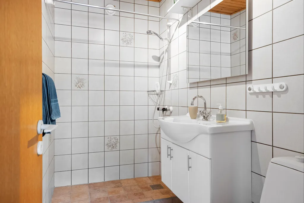 Salles de bain - Iconic Villa with Forest View in Bangsbostrand