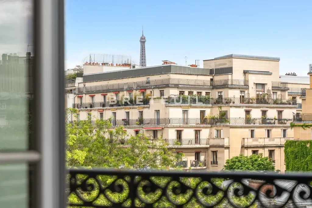 Balcon - Appartement 6 pièces à Paris 16ème