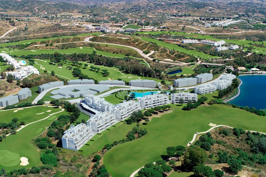 Õhuvaade - Modern Apartments with Golf View in La Cala