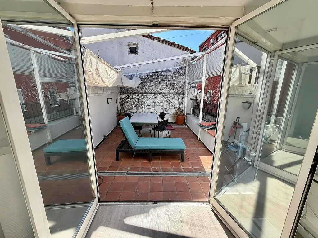 Terrasse - Duplex Loft with Terrace in Malasaña