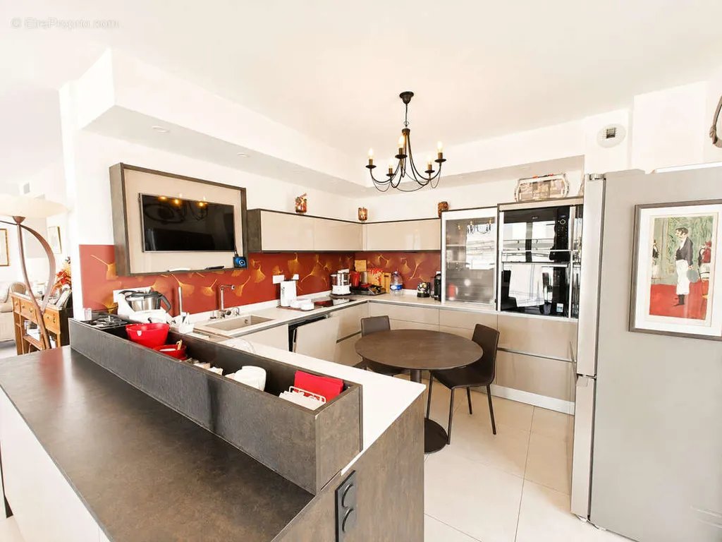 Cucina - Penthouse with Rooftop in Montpellier
