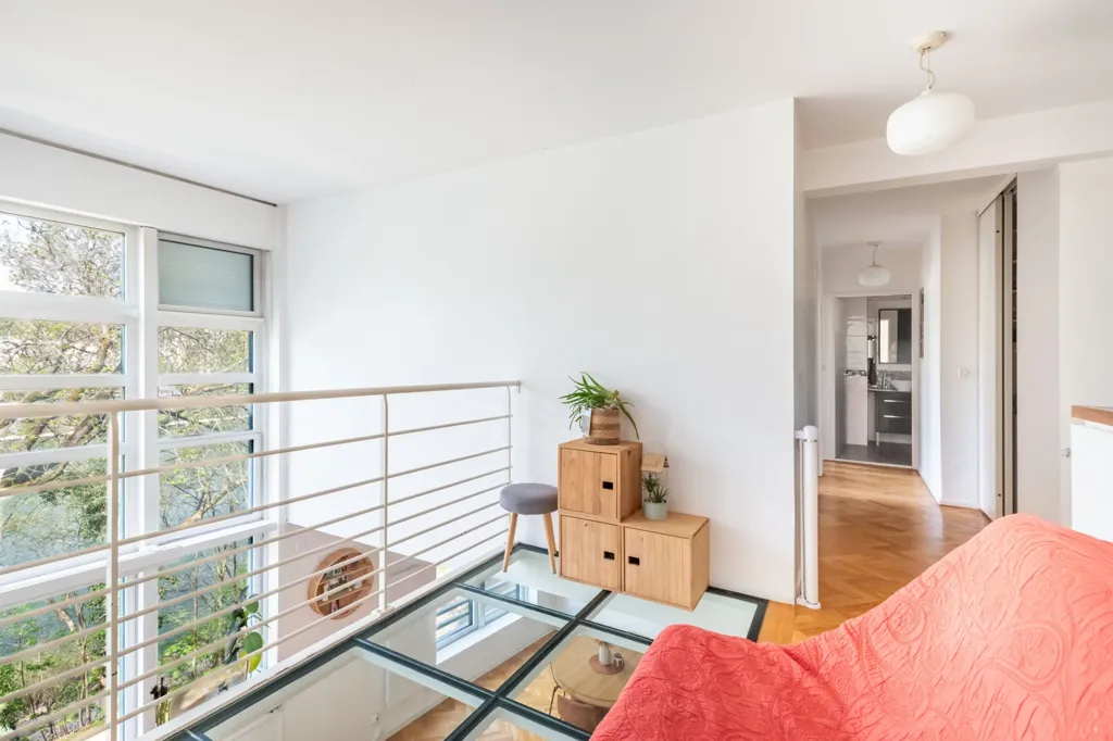Séjour - Duplex avec Vue sur la Seine à Levallois-Perret