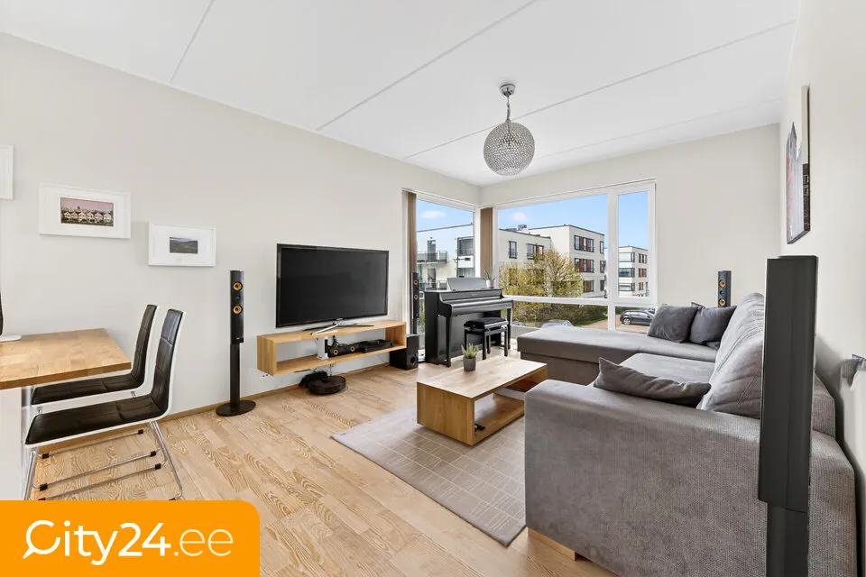 Séjour - Modernised Flat with Sea View in Pirita, Tallinn