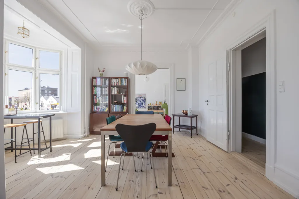 Söögituba - Condo with Classic Elegance in Vesterbro