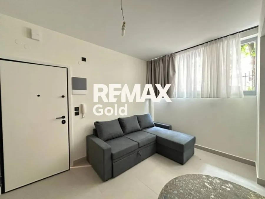 Living Room - Modern Studio with Security in Thessaloniki
