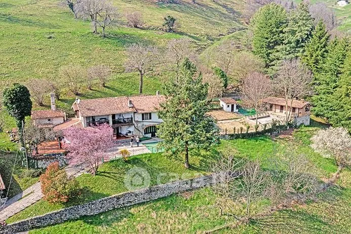 Vue aérienne - Rustic Casale with Garden in Vigolo