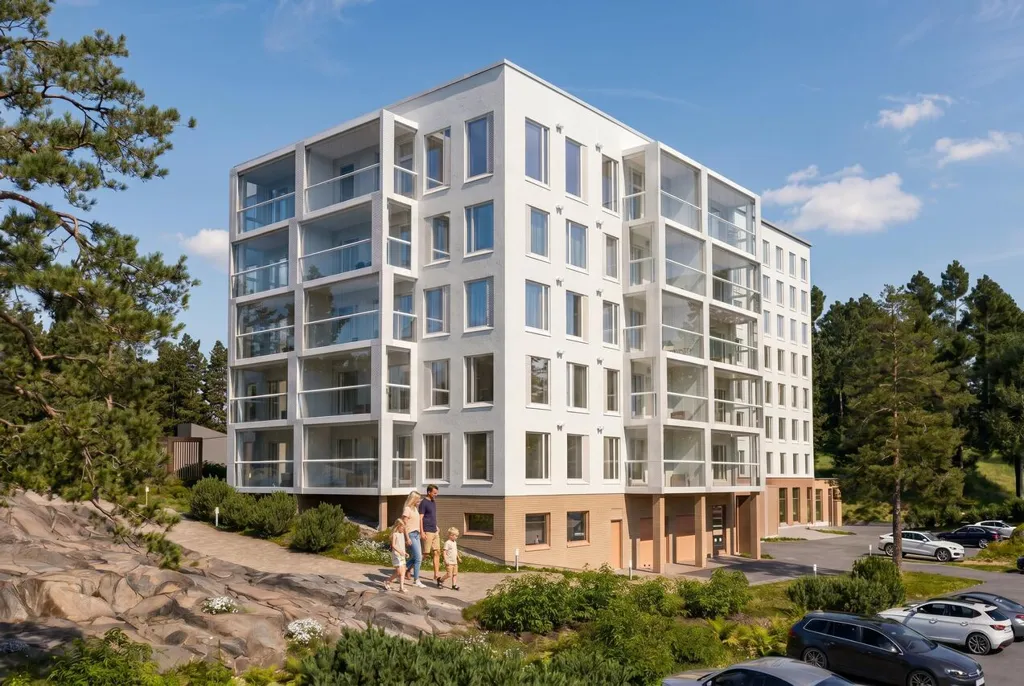 Välivaade - 2-toaline korter asukohas Helsinki