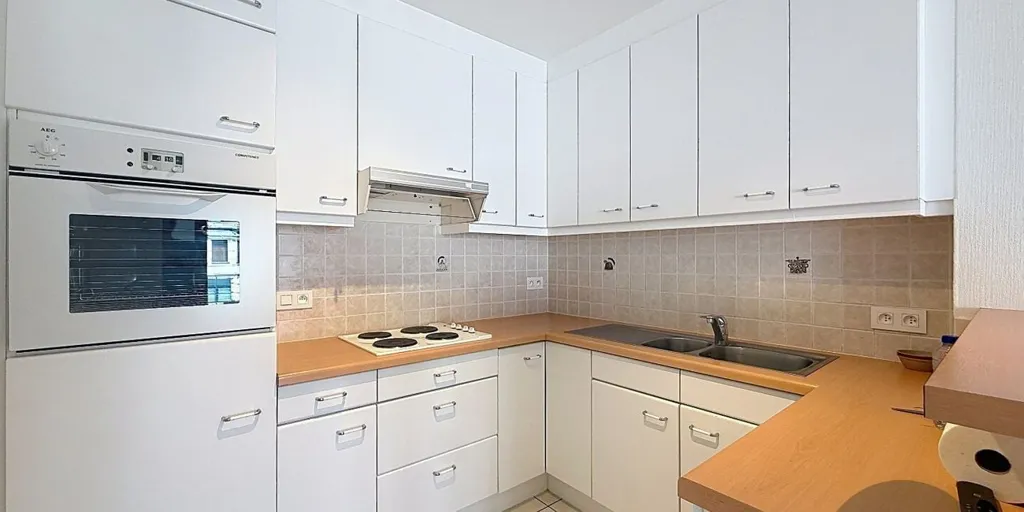 Cuisine - Appartement avec terrasse à Knokke