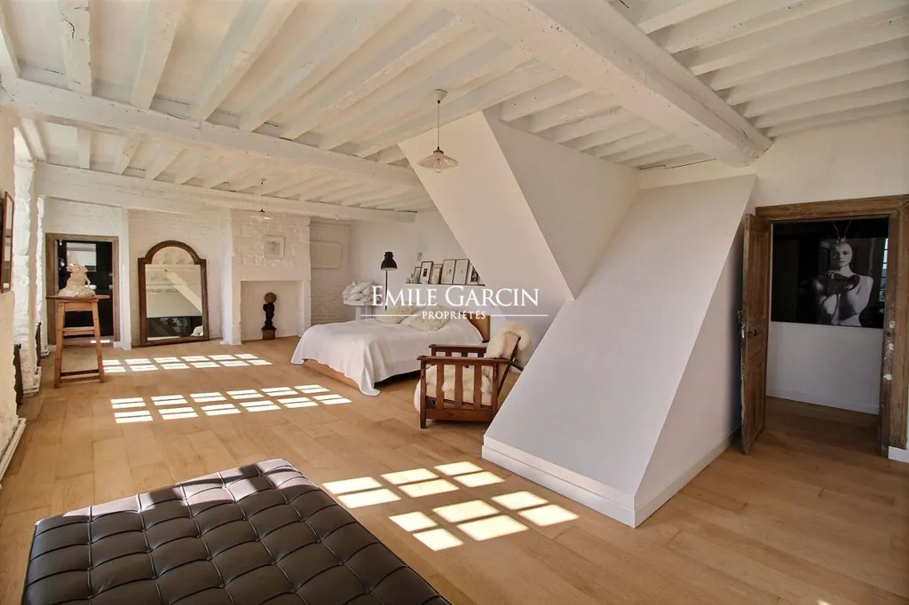 Bedrooms - 18th Century Priory with Garden in Normandy