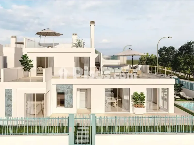 Exterior - Modern Chalet with Private Pool in Los Alcázares