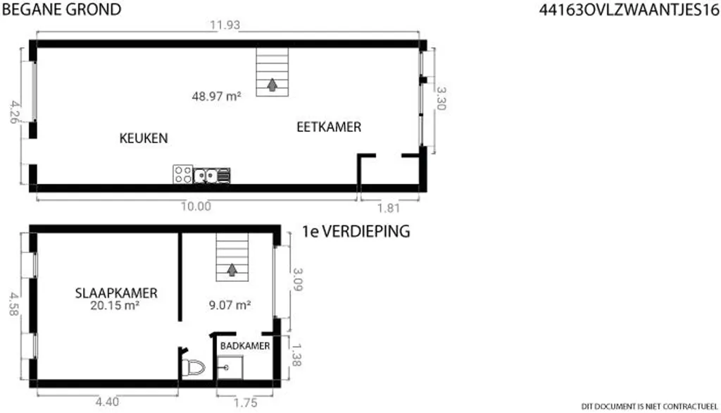 Plaan - Renovatable House with Garden in Melle
