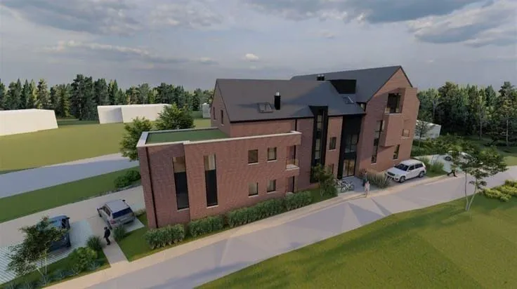 Luxury Apartment with Balcony in Wavre