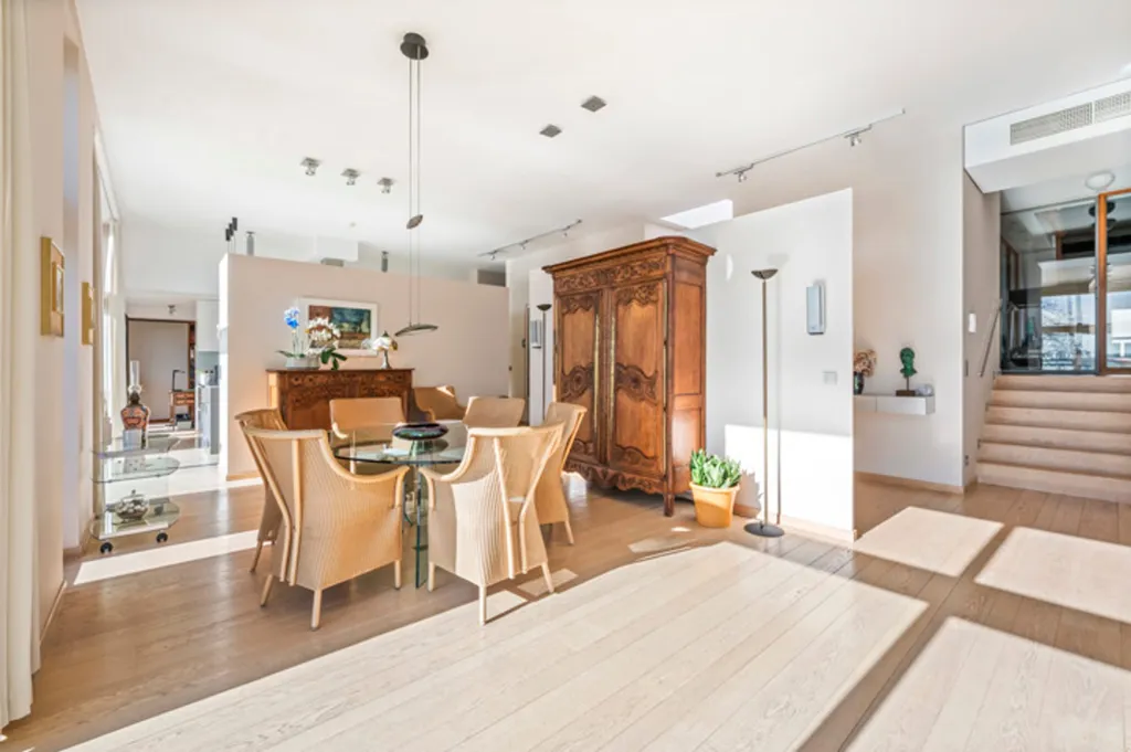 Söögituba - Penthouse with River View near Antwerp
