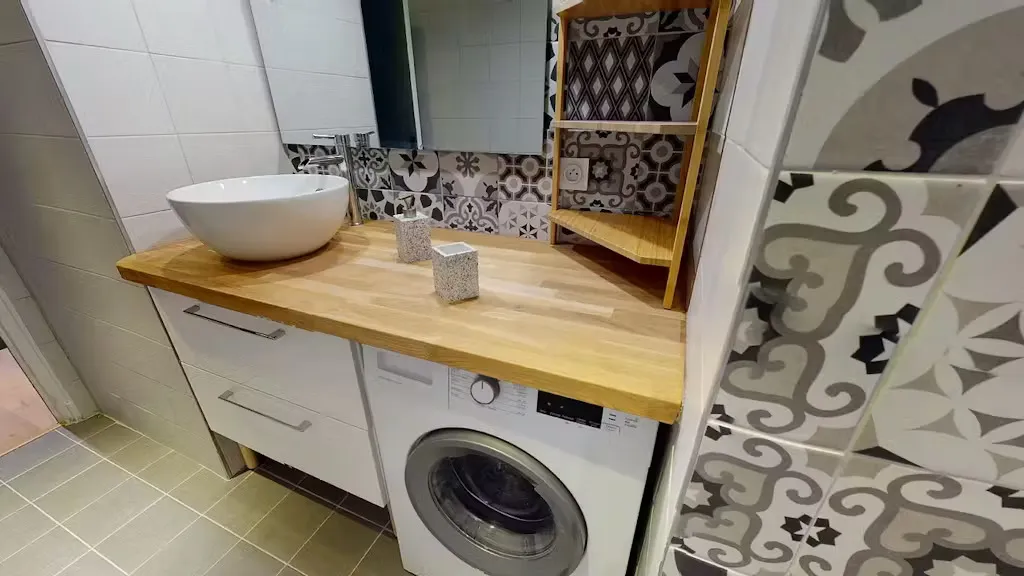 Salles de bain - Appartement Meublé à Saint-Martin-d’Hères
