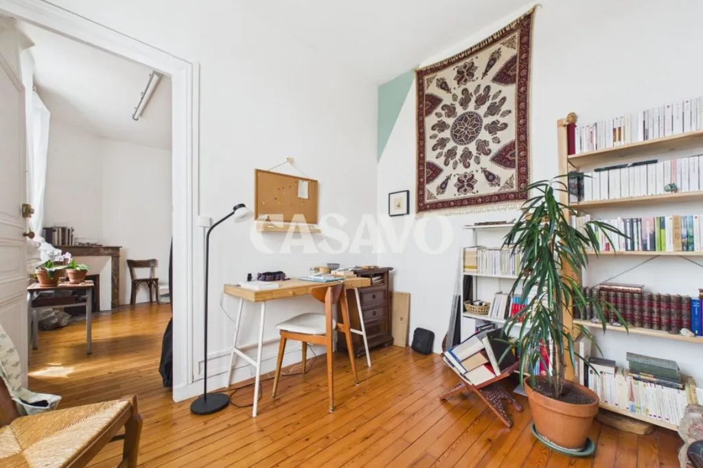 Living Room - Charming 3-Piece Apartment in Chantenay, Nantes