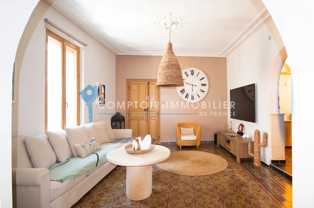 Living Room - Unique House with Piscine in Camargue
