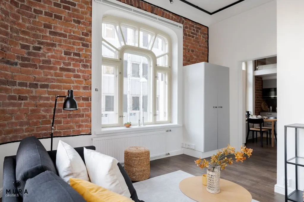 Séjour - Loft-Style Apartment with Balcony in Tampere Centre