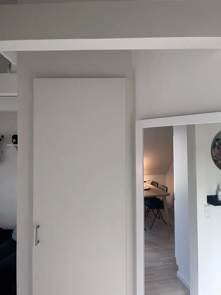 Entrée - Modern Flat with French Balcony in Viby