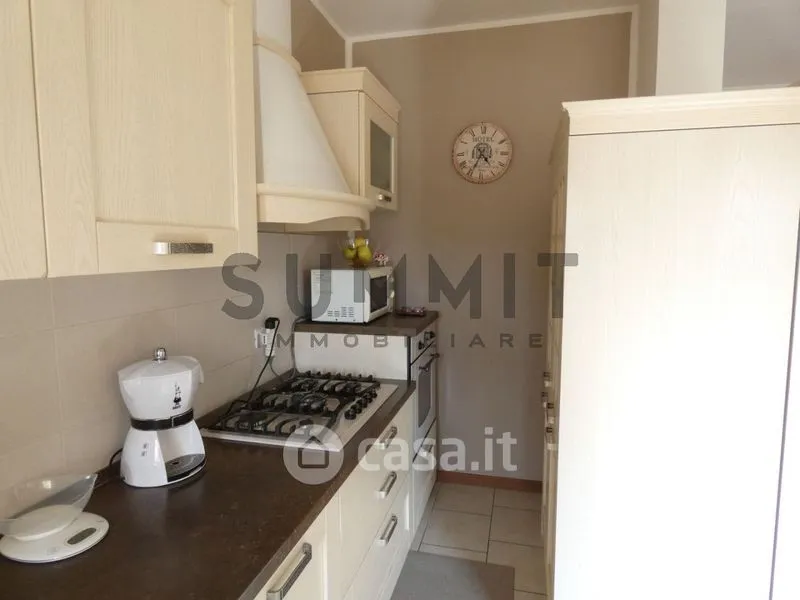 Köök - Three-Bedroom Apartment with Terrace in Santorso