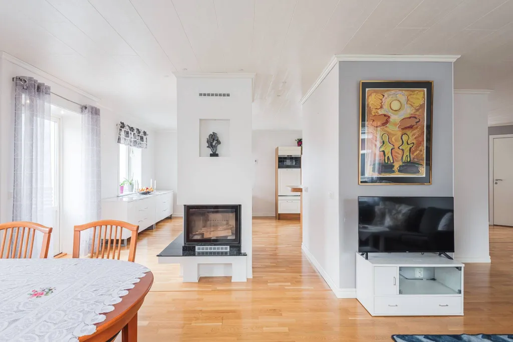 Séjour - Modern Villa with Central Location in Sundsvall